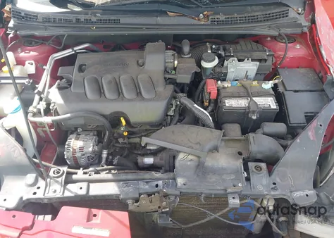 2012 Nissan Sentra 2.0 Sr из США, поврежденный, VIN 3N1AB6AP6CL637384